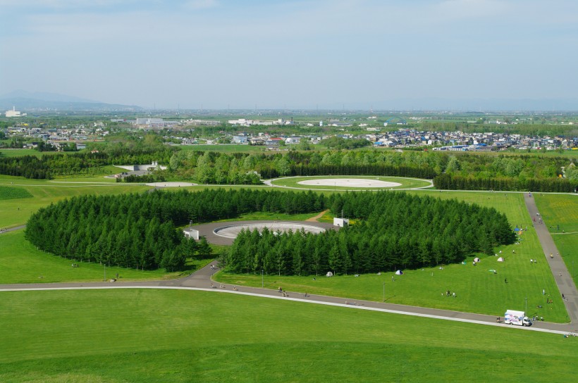 日本劄幌市莫埃來沼公園圖片