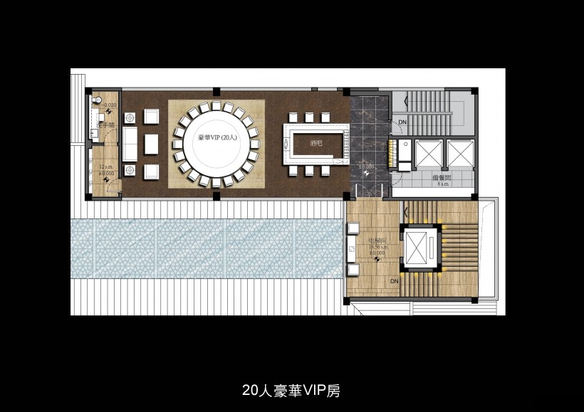 梁志天--成都寬窄巷子項目中餐廳概念設計圖片