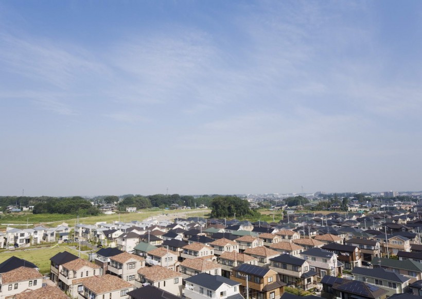 日本城鎮建築圖片