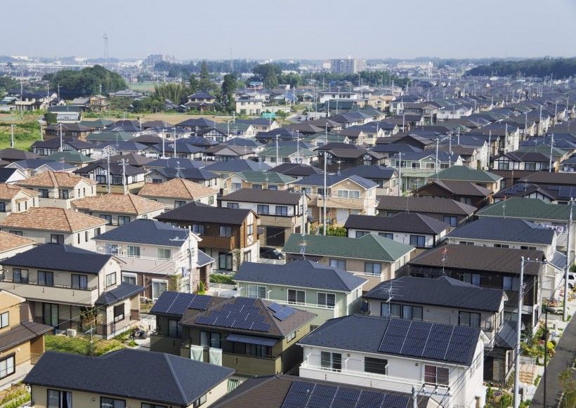 日本城鎮建築圖片