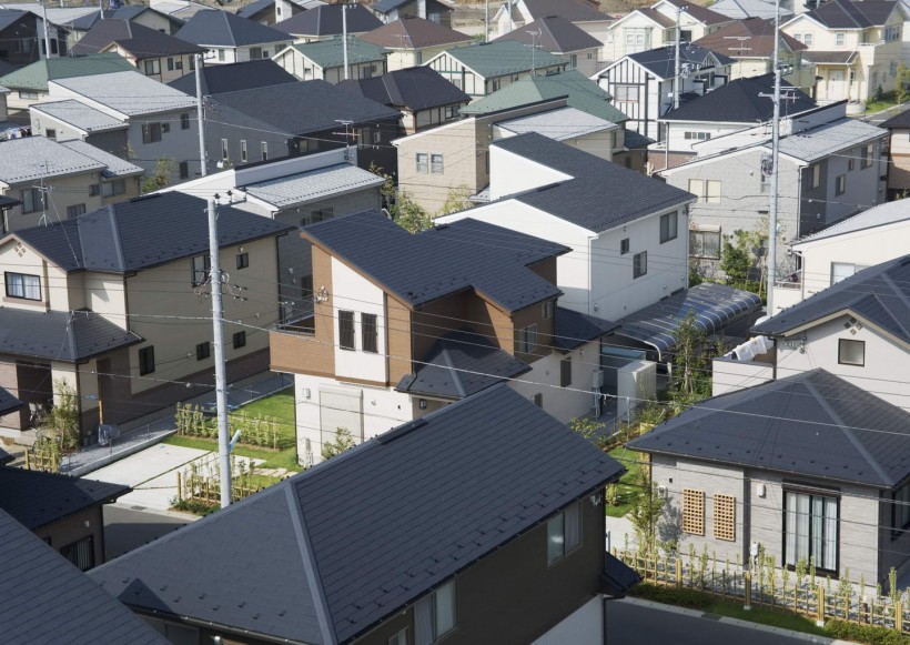 日本城鎮建築圖片