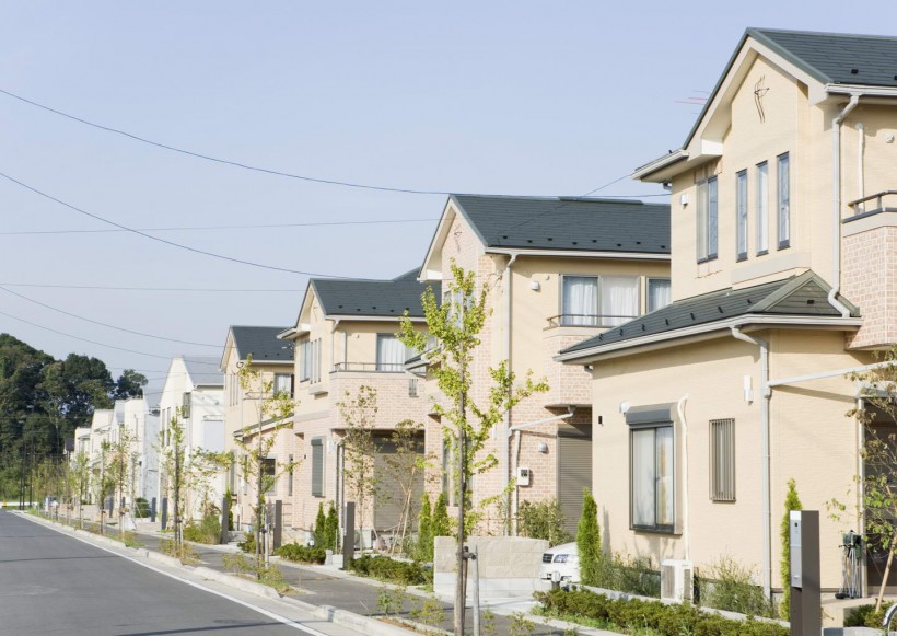 日本城鎮建築圖片