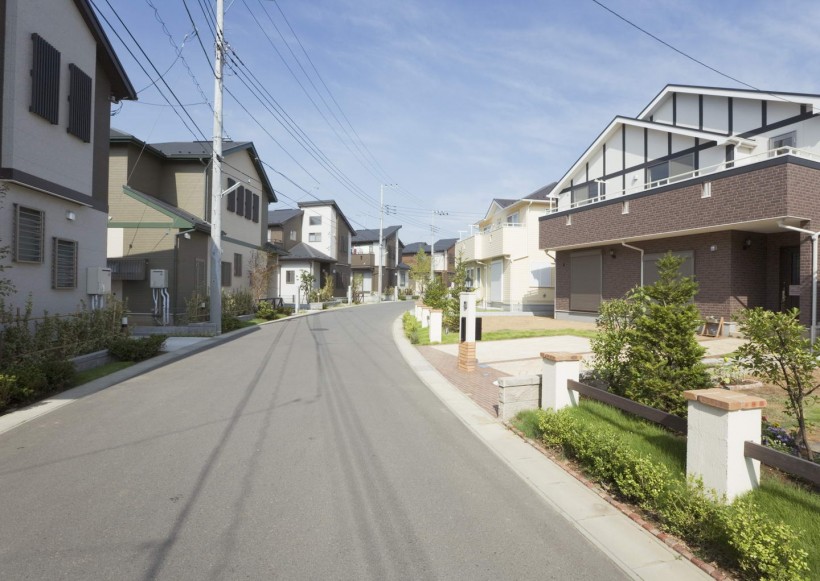 日本城鎮建築圖片