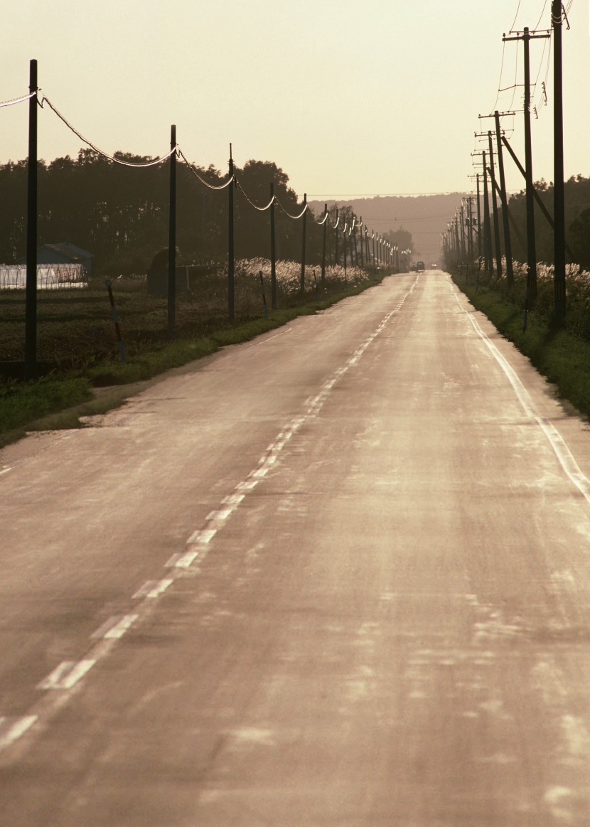 {公路遠望2}婚紗背景