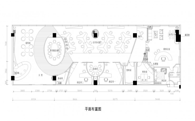 地标建築群中的雕塑-林志甯室内設計作品圖片