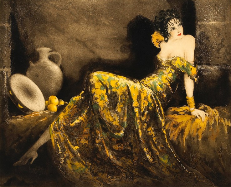 Louis Icart油畫作品圖片