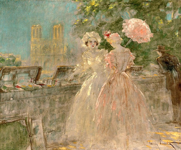 Louis Icart油畫作品圖片