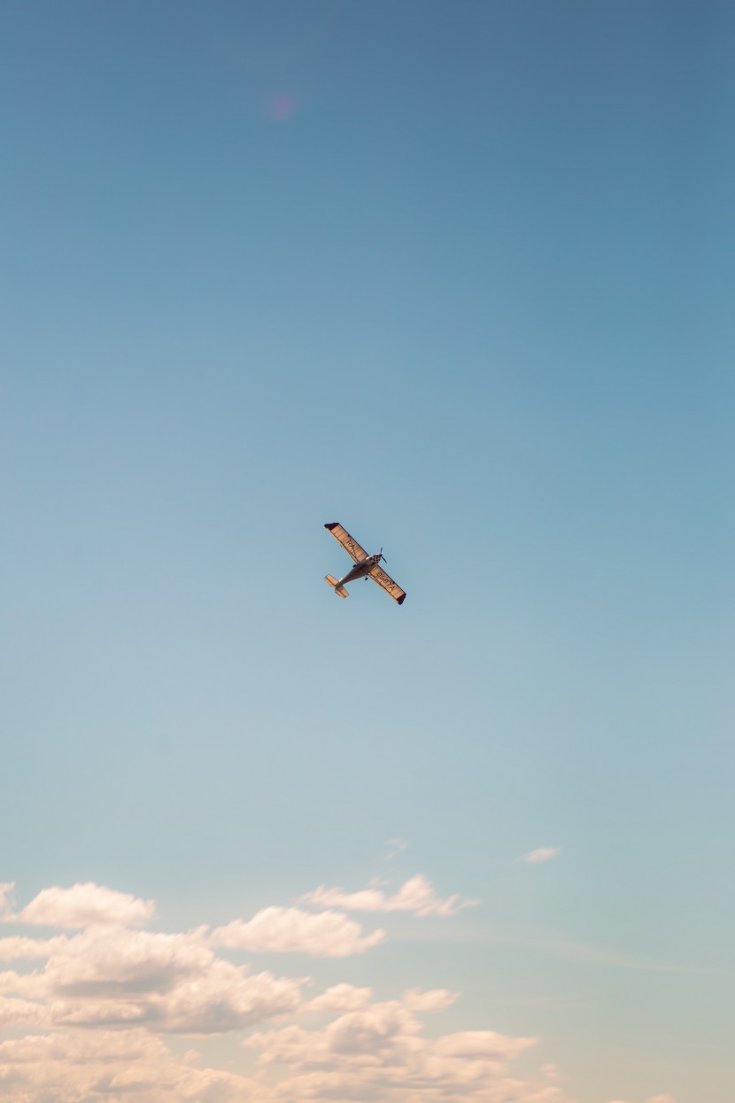 高空飛機圖片