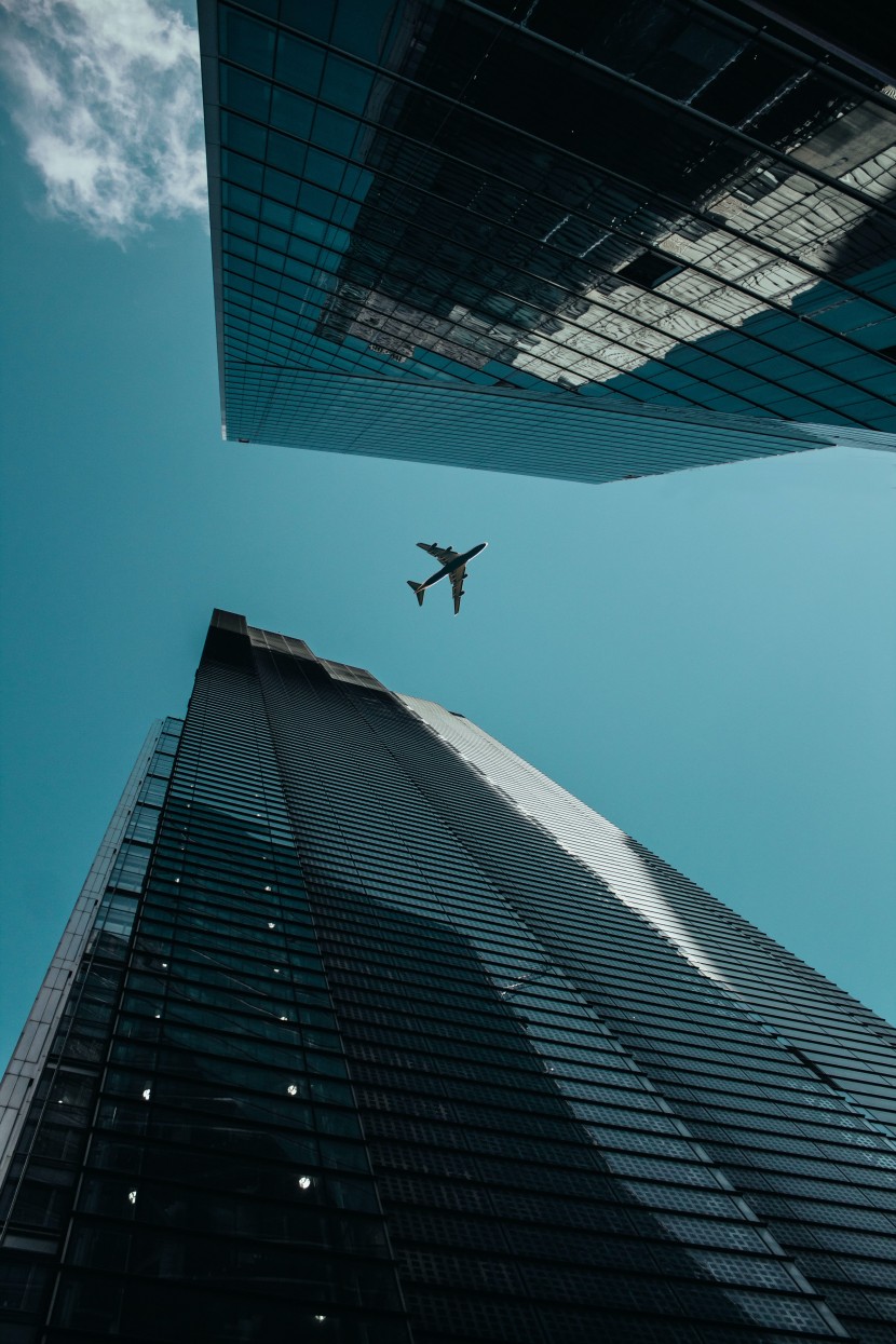 高空飛機圖片