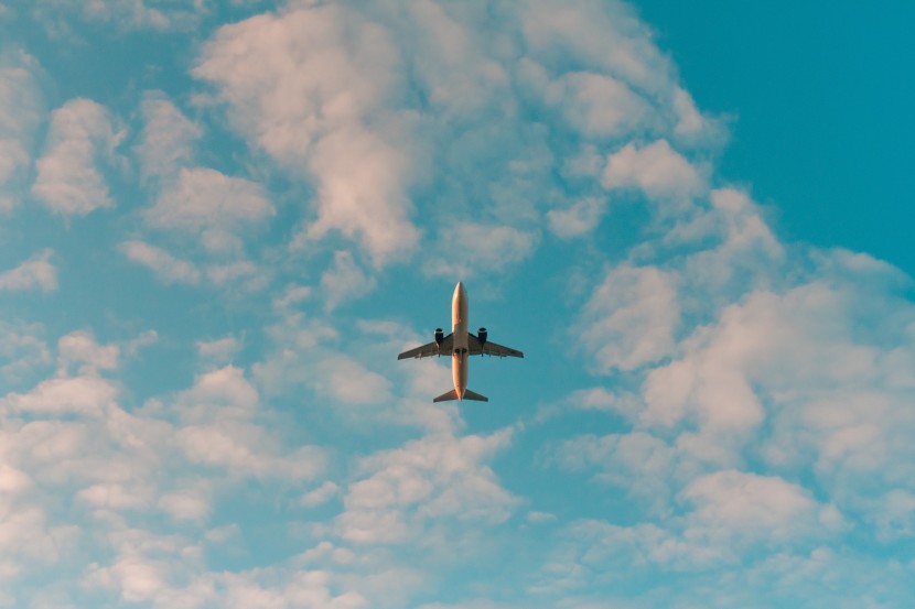 高空飛機圖片