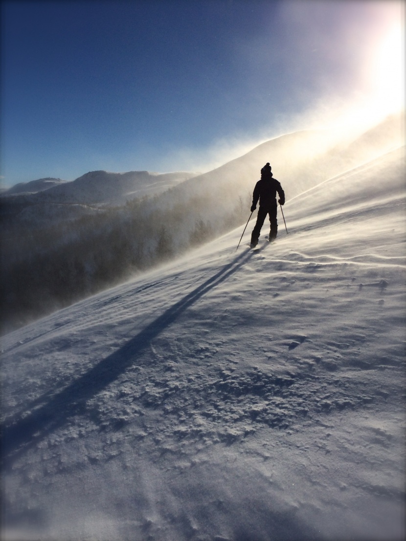 高山滑雪運動圖片