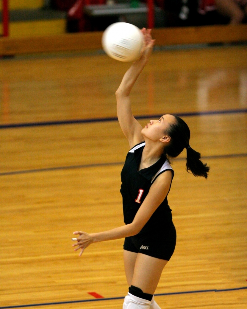 女子排球運動圖片