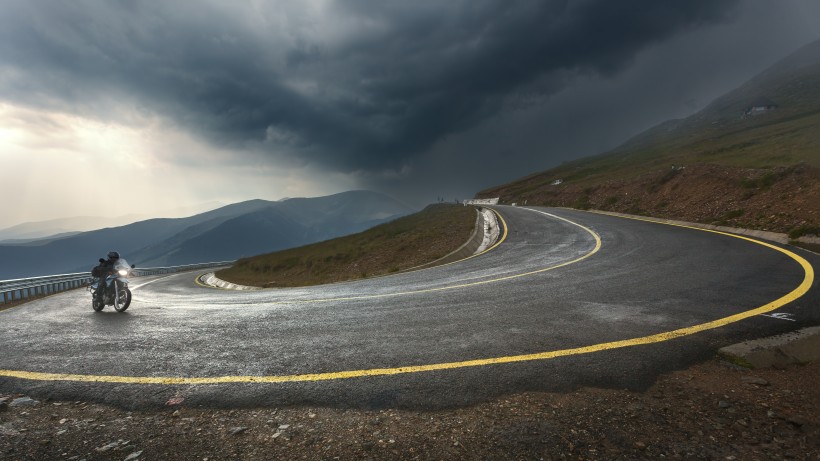 公路風景圖片