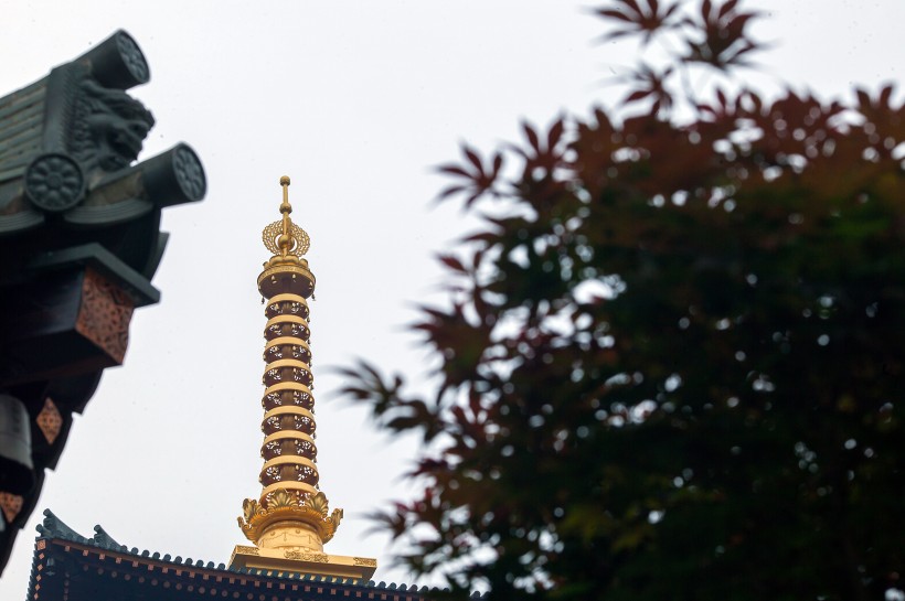 中國寺廟建築圖片