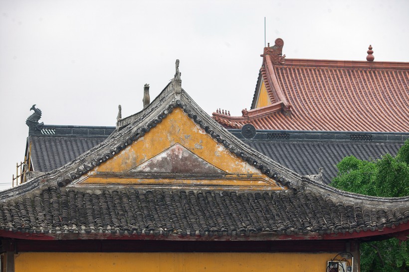 中國寺廟建築圖片