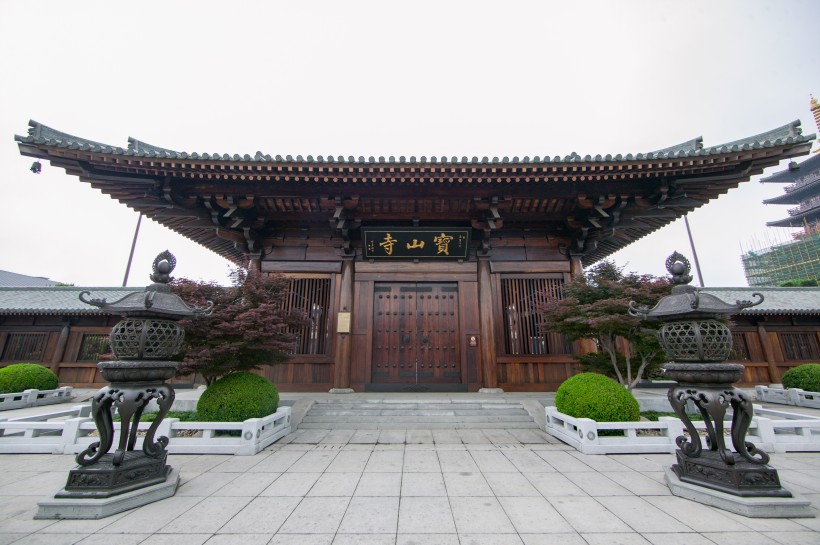 中國寺廟建築圖片