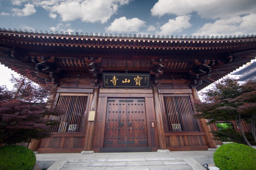 中國寺廟建築圖片