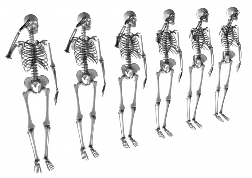 人體骨架運動系列高清圖片