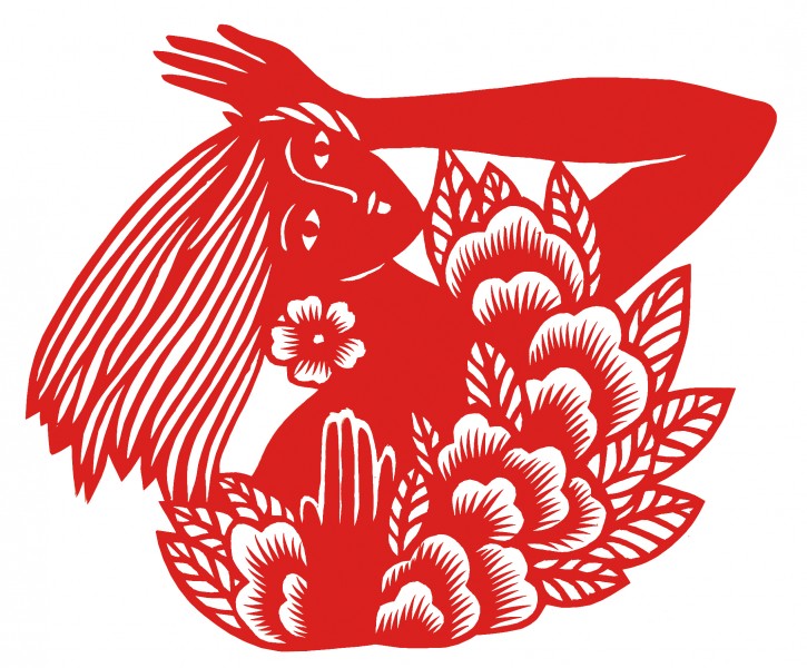 剪紙藝術圖片