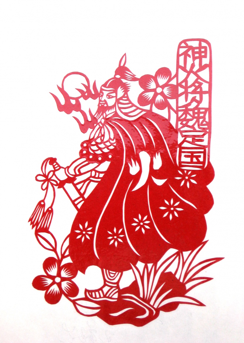 剪紙藝術圖片