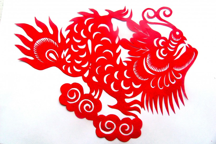 剪紙藝術圖片