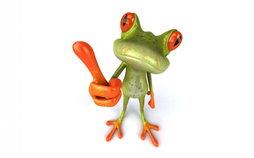 3D青蛙圖片素材