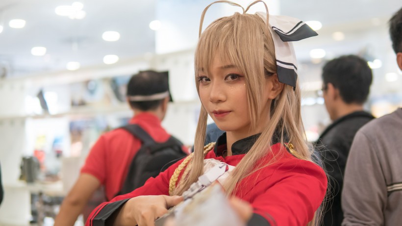 動漫展上的cosplay美女圖片