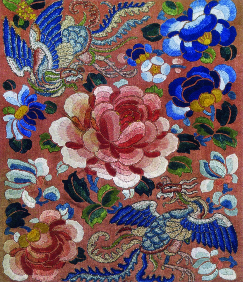 花朵刺繡圖案圖片