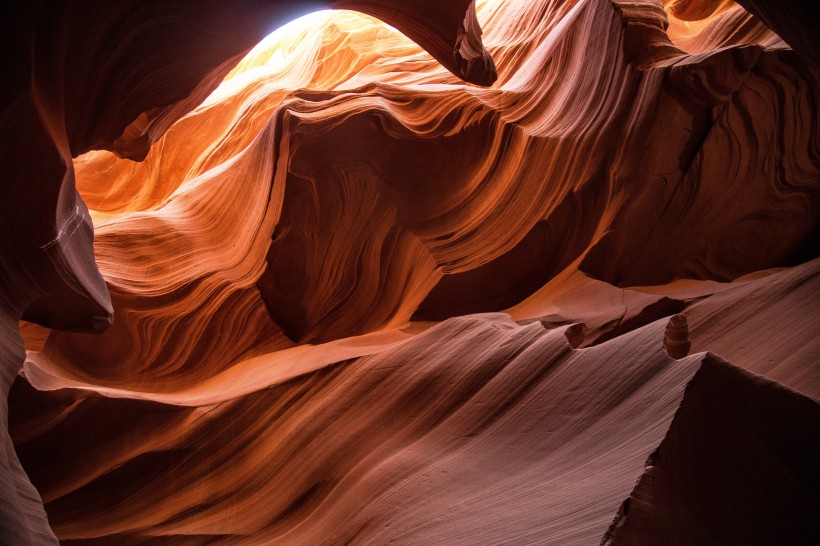 美國亞利桑納州羚羊峽谷風景圖片