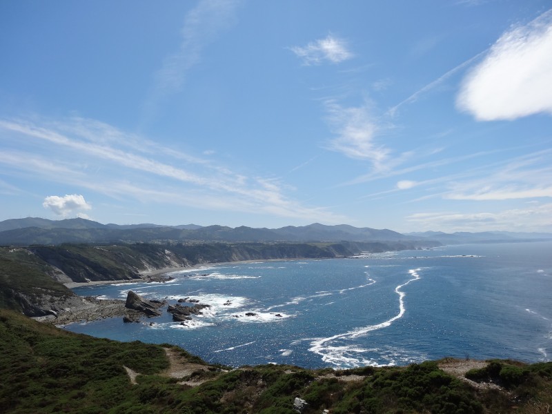 西班牙阿斯圖裡亞斯海岸風景圖片