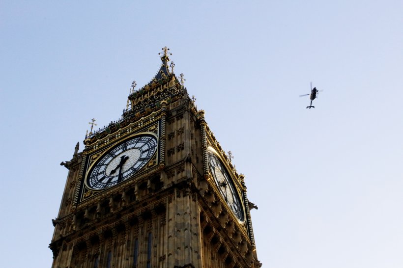 英國倫敦大本鐘建築風景圖片