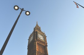 英國倫敦大本鐘建築風景圖片