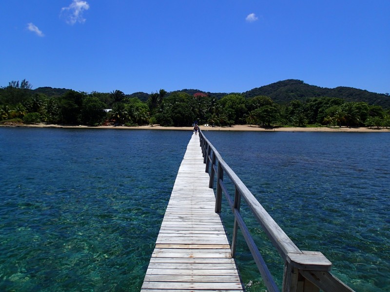 洪都拉斯羅阿坦島優美風景圖片
