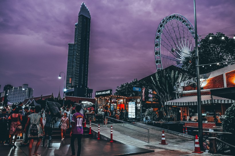 泰國曼谷建築風景圖片