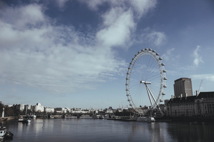 英國倫敦地标--倫敦眼圖片