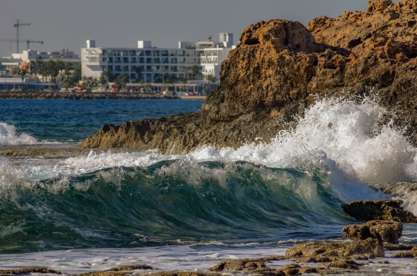 塞浦路斯海岸風景圖片