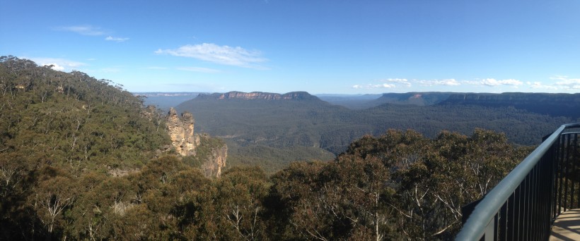 澳大利亞三姐妹岩風景圖片