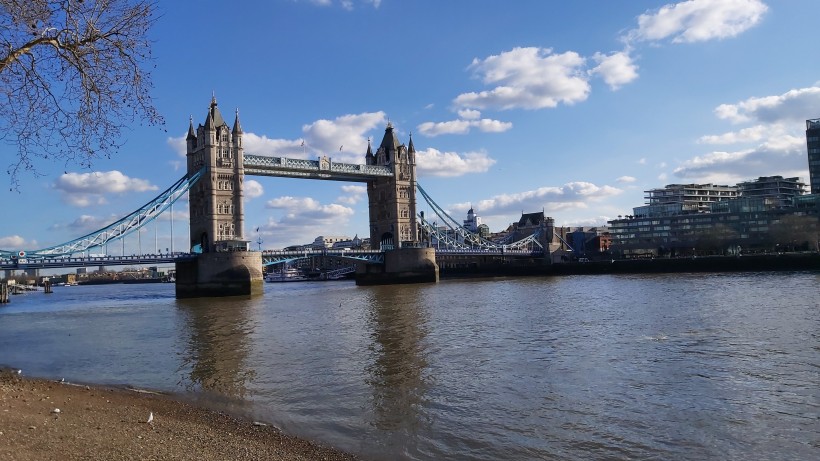 英國倫敦塔橋建築風景圖片