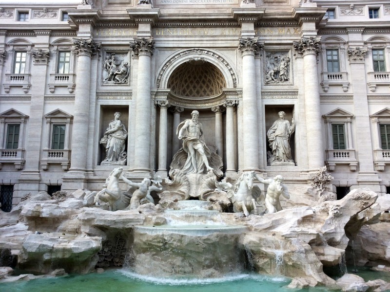 意大利特萊威噴泉圖片
