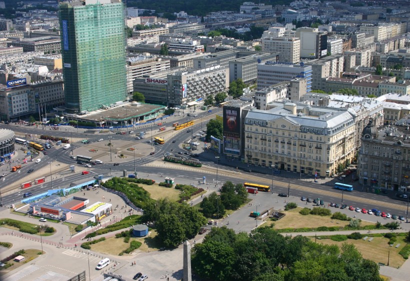 波蘭華沙建築風景圖片