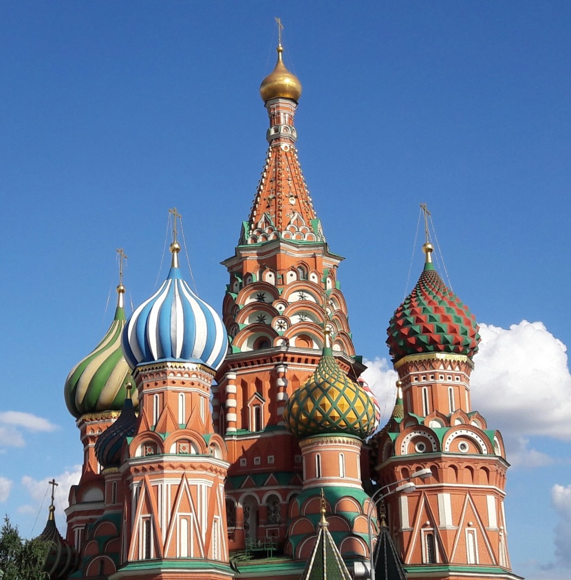 俄羅斯莫斯科紅場建築風景圖片