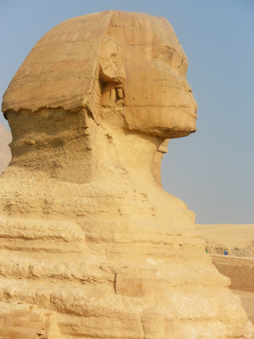 古埃及人面獅身像圖片