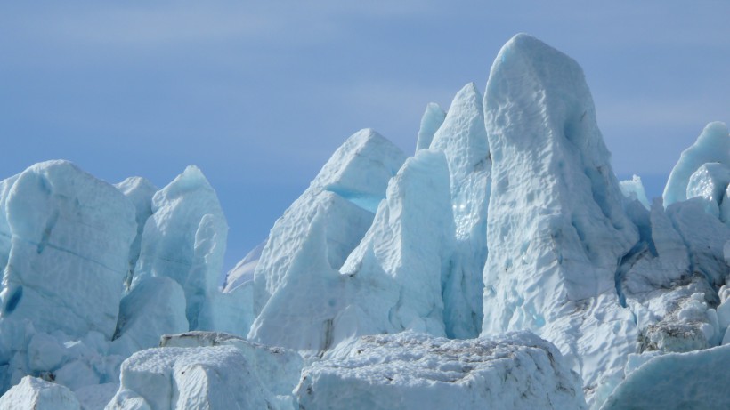 新西蘭南島塔斯曼冰川風景圖片