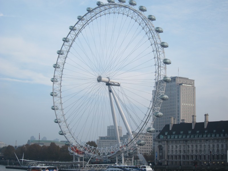 英國倫敦地标--倫敦眼圖片