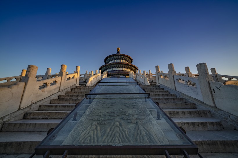 北京天壇公園人文風景圖片