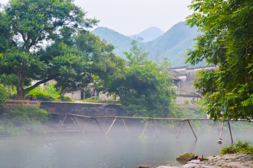 江西瑤裡古鎮建築風景圖片