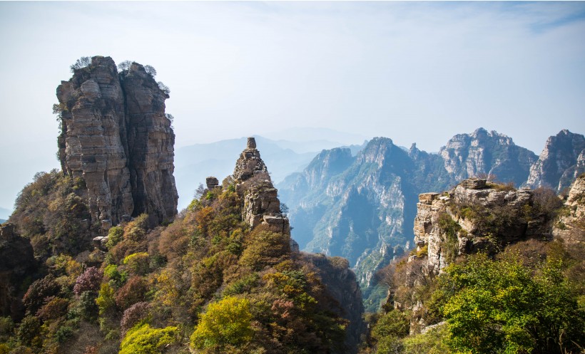 河北白石山風景圖片