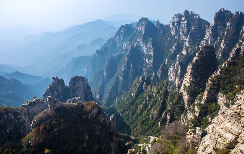 河北白石山風景圖片