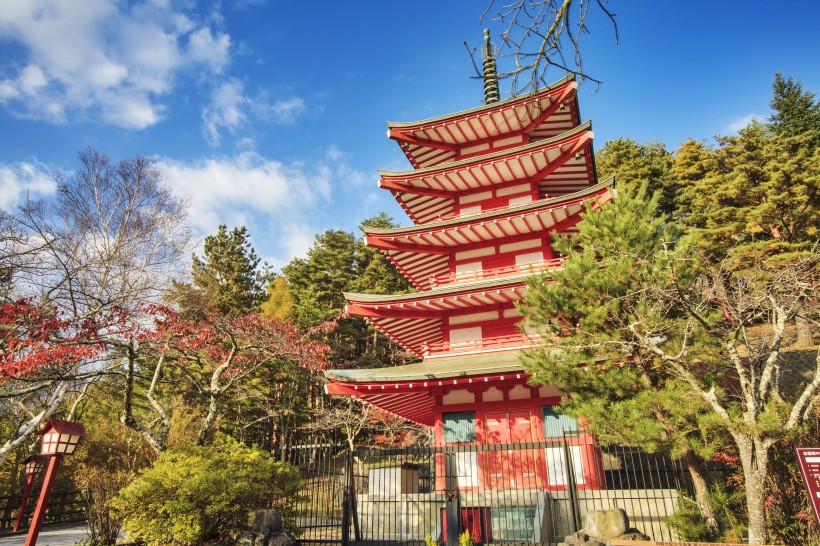 日本淺草寺景色圖片