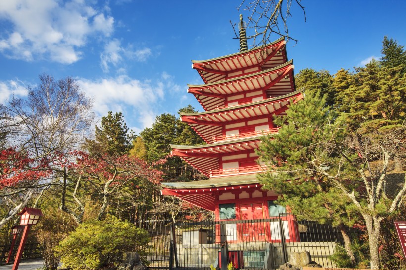 日本淺草寺景色圖片